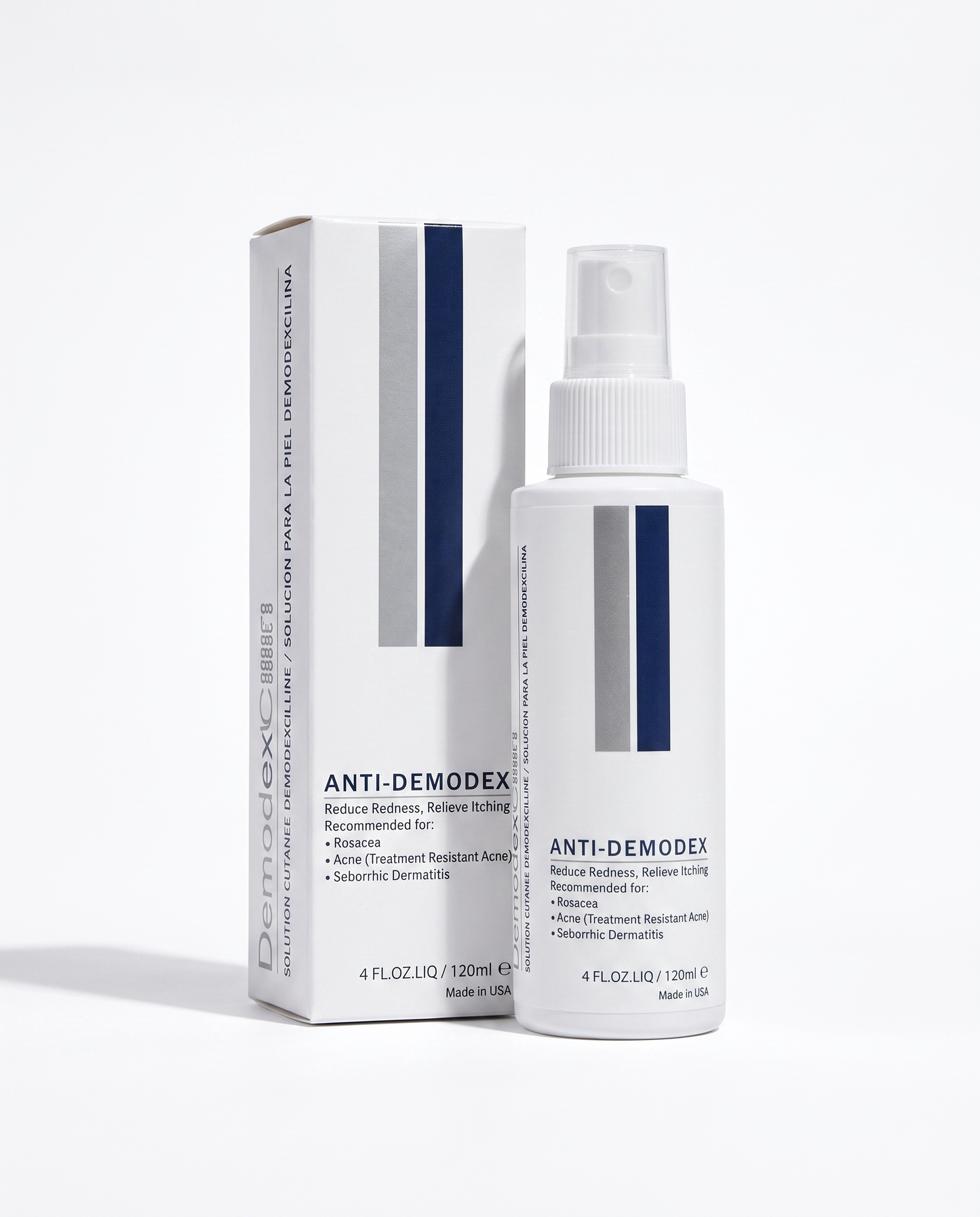 DemodexCillin Skin Solution bottle and carton